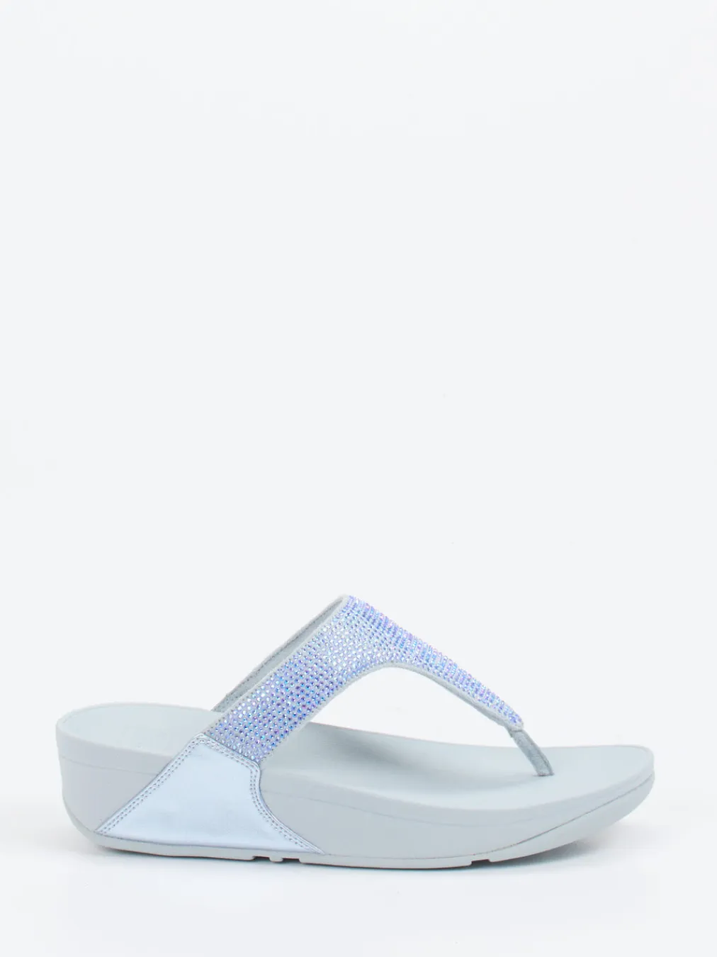 – Zehentrenner aus Textil in Hell-FitFlop Sale