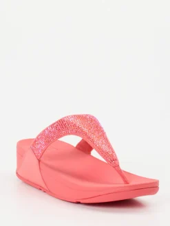 – Zehentrenner aus Textil in Korallrosa-FitFlop New