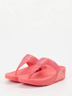 – Zehentrenner aus Textil in Korallrosa-FitFlop New