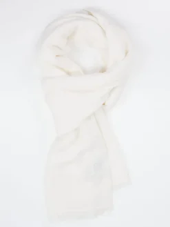 – Schal aus Kaschmir in Creme-FLONA Clearance