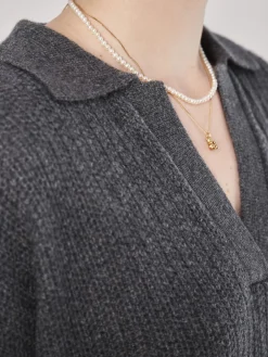 – Strickpullover aus Wolle anthrazit-FLONA Best