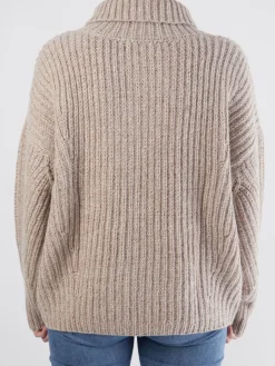 – Strickpullover aus Wollmischung beige-FLONA Best