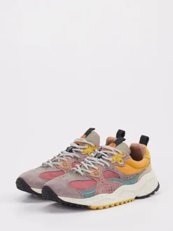 – Chunky Sneaker aus Veloursleder und Mesh-Flower Mountain Discount
