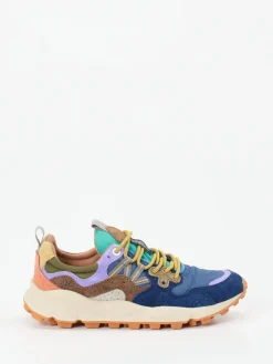 – Outdoor-Sneaker aus Velours und Textil-Flower Mountain Hot