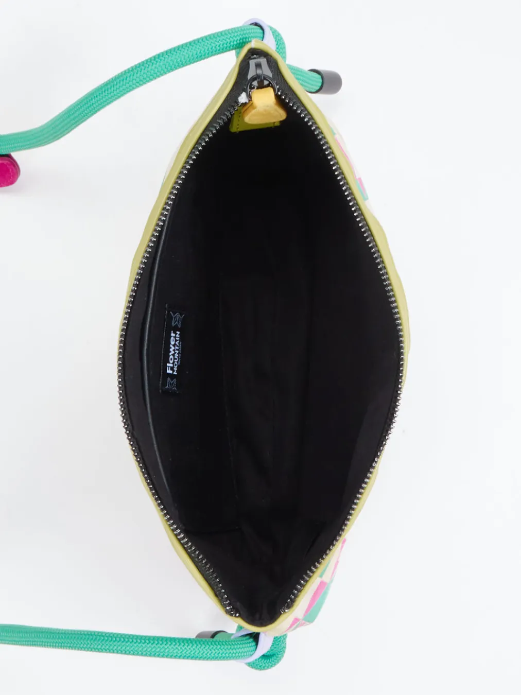 – Schultertasche aus Leder in color-Flower Mountain Discount