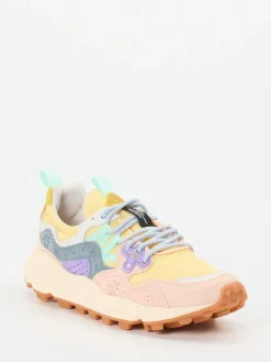 – Sneaker aus Veloursleder color-Flower Mountain
