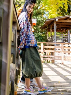 – Sneaker aus Veloursleder/Textil color-Flower Mountain Online