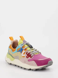 – Sneaker aus Veloursleder/Textil color-Flower Mountain New