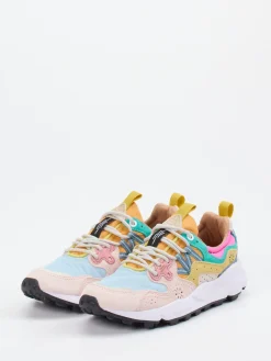 – Sneaker aus Velour/Textil color-Flower Mountain Clearance