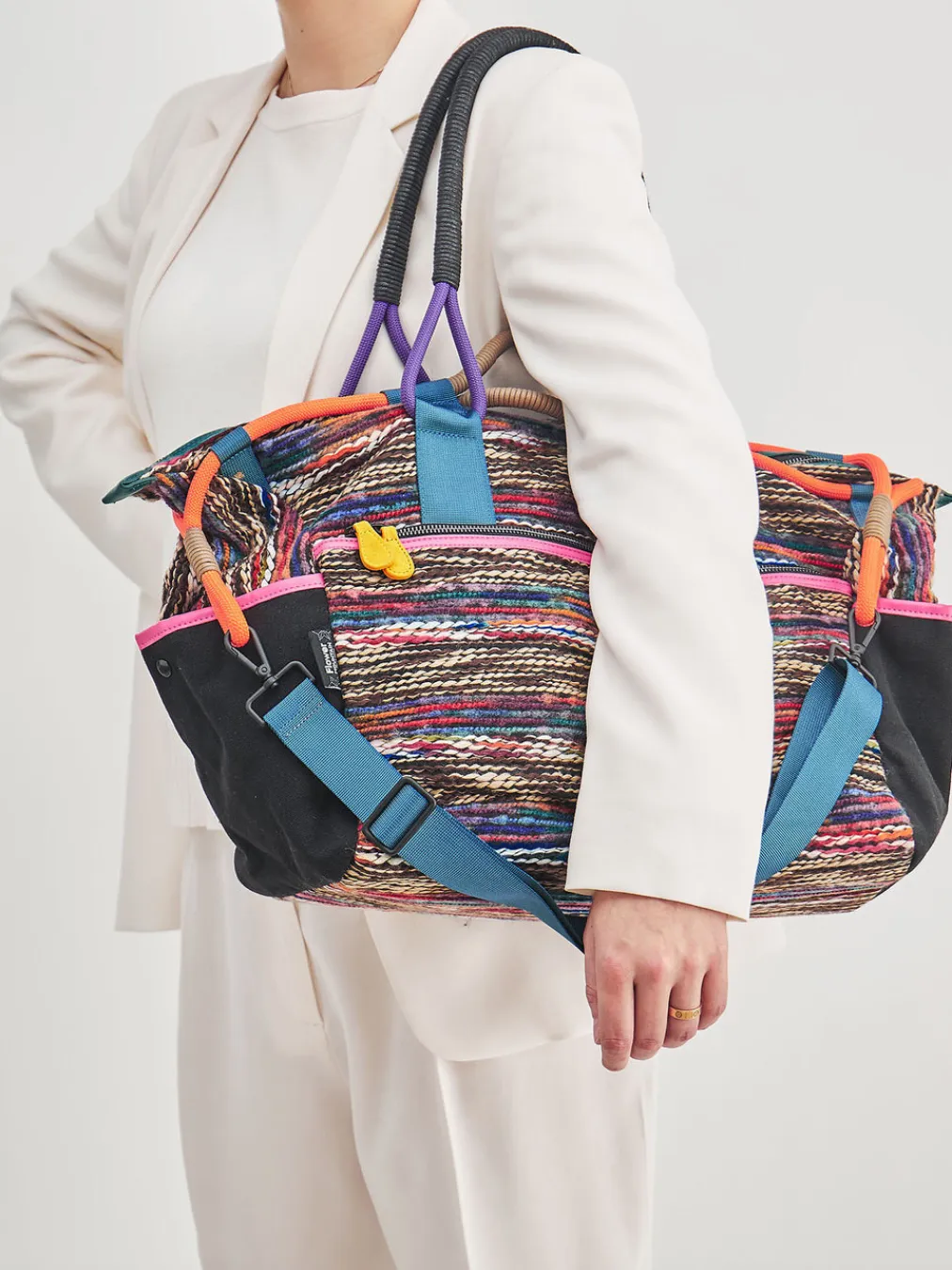 – Weekender aus Textil im color-Design-Flower Mountain Best