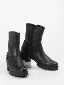 – Biker-Stiefelette aus Kalbleder-Gabor