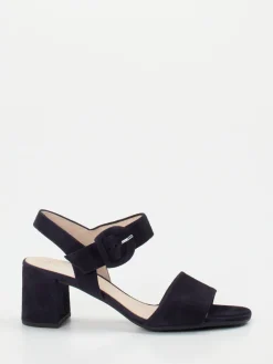 – Blockabsatz-Sandalen aus Veloursleder-Gabor Online