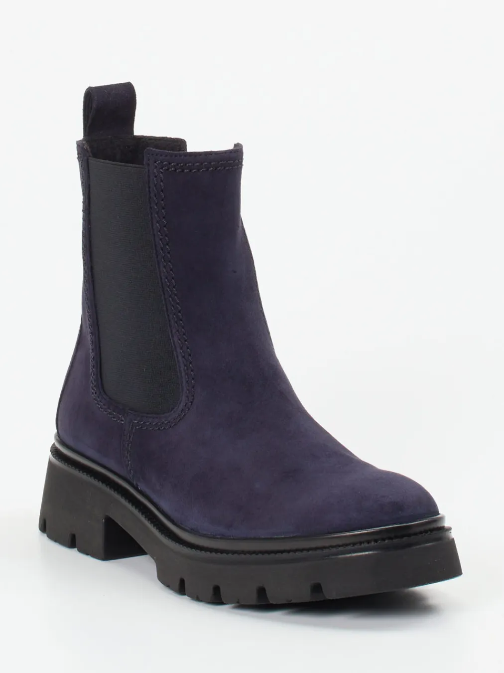 – Chelsea Boots aus Veloursleder Dunkelviolett-Gabor Hot