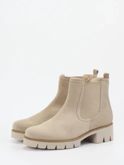 – Chelsea-Stiefelette aus Veloursleder-Gabor Clearance