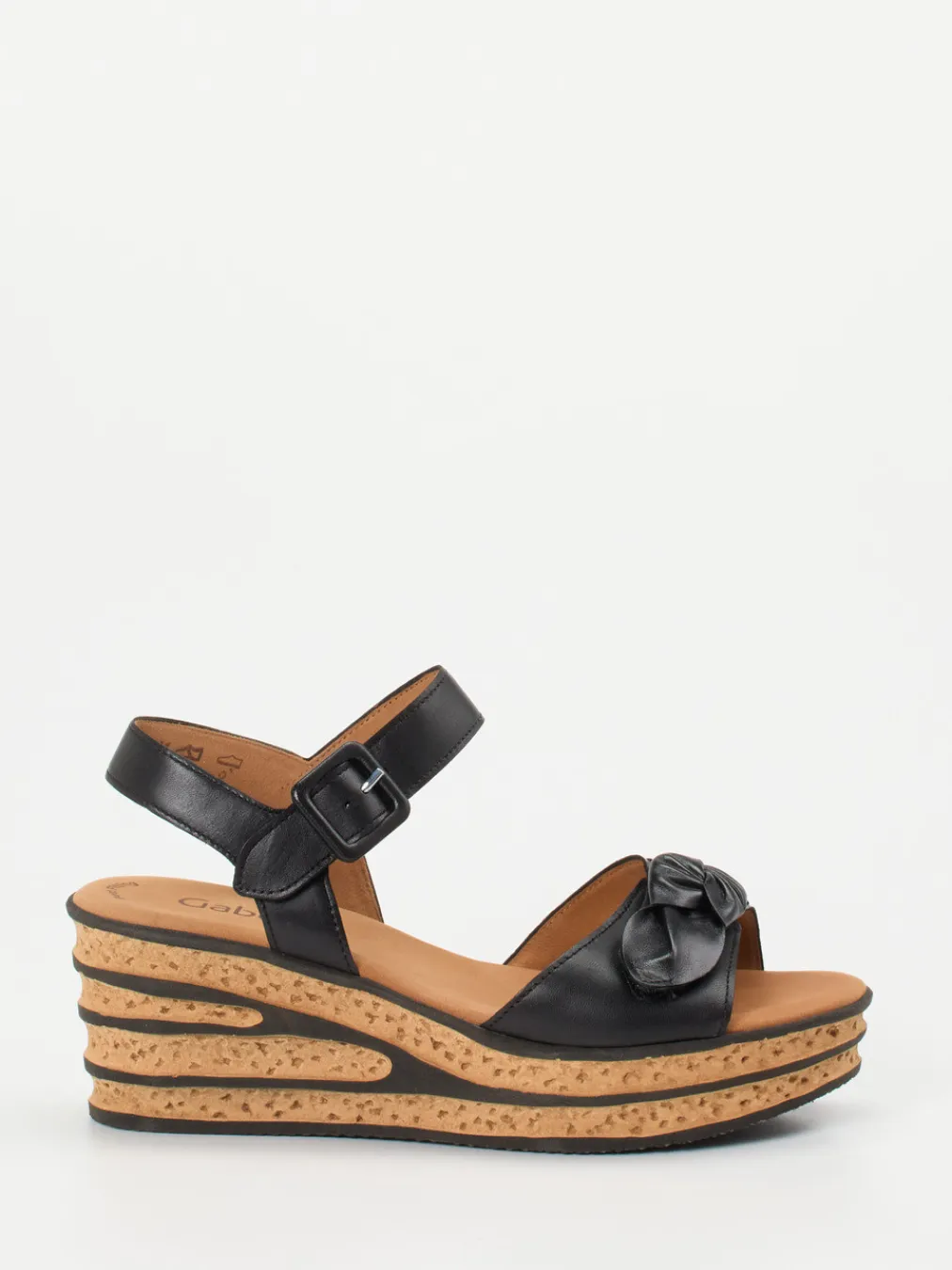 – Keilsandalette aus Lammleder-Gabor