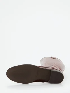 – Kniehohe Stiefel aus Glattleder kastanien-Gabor