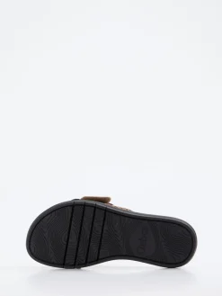 – Pantolette aus geprägtem Leder in Leoprint-Gabor Outlet