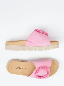 – Pantolette aus Veloursleder in-Gabor