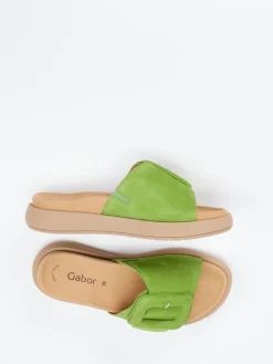 – Pantolette aus Veloursleder in-Gabor Online