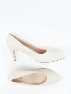 – Pumps aus Lammleder in Cremeweiß-Gabor Online