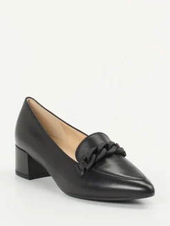 – Pumps aus Lammleder mit Kettendetail-Gabor Clearance