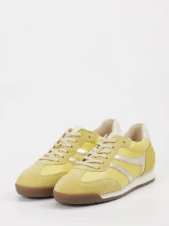 – Retro-Sneaker aus Veloursleder Pastell-Gabor Online