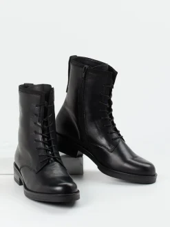 – Schnürstiefeletten aus Kalbleder-Gabor Discount