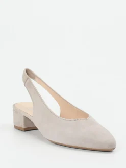 – Slingpumps aus Veloursleder in-Gabor Discount
