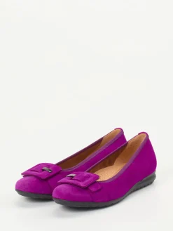 – Ballerinas aus Veloursleder-Gabor Comfort Best