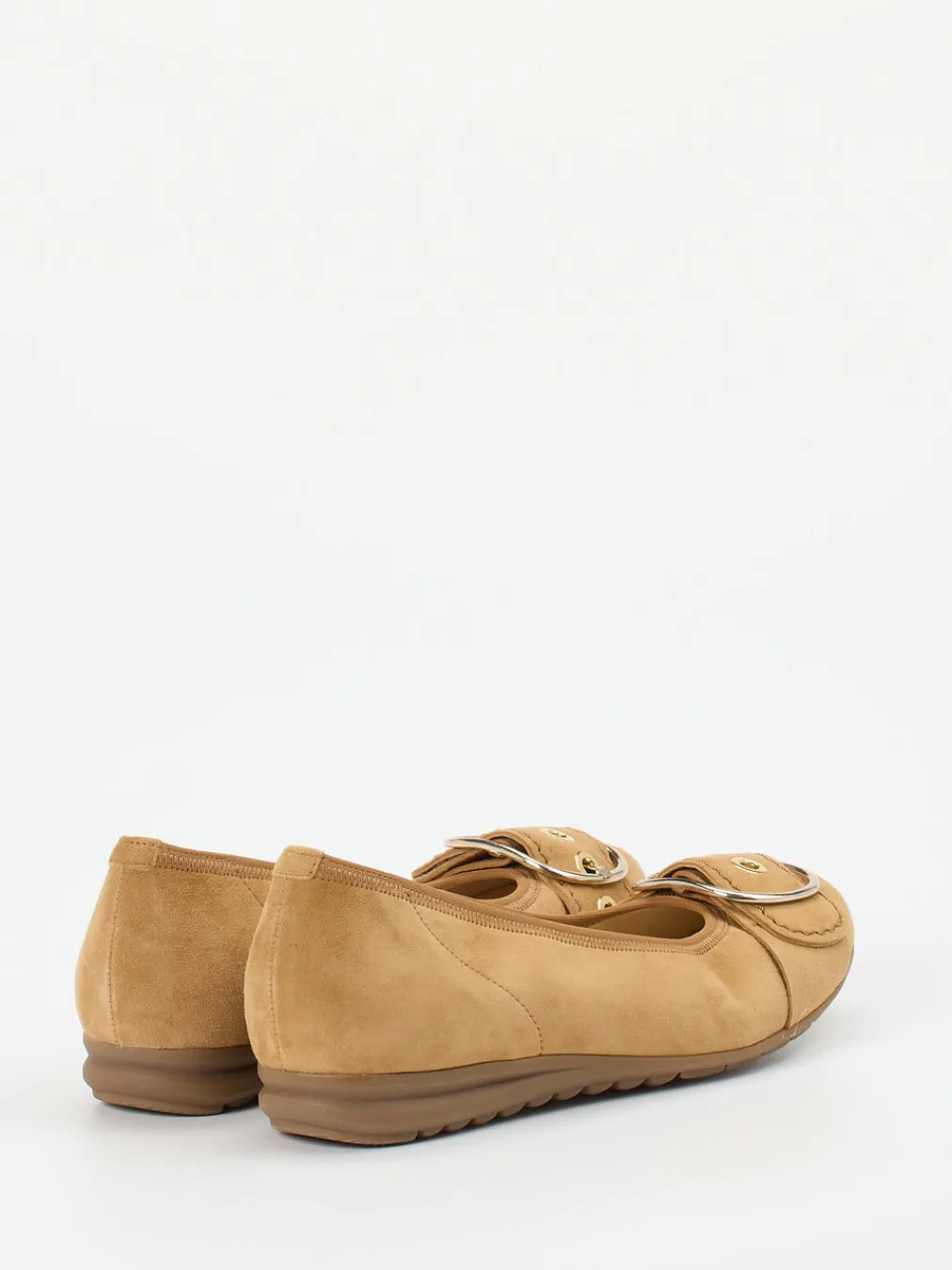 – Ballerinas aus Veloursleder hell-Gabor Comfort Online