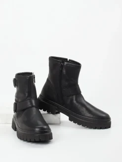 – Biker-Stiefelette aus Kalbleder-Gabor Comfort Clearance