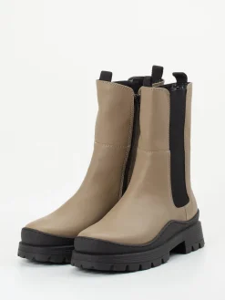 – Chelsea Boots aus Kalbleder in Taupe-Gabor Comfort Best