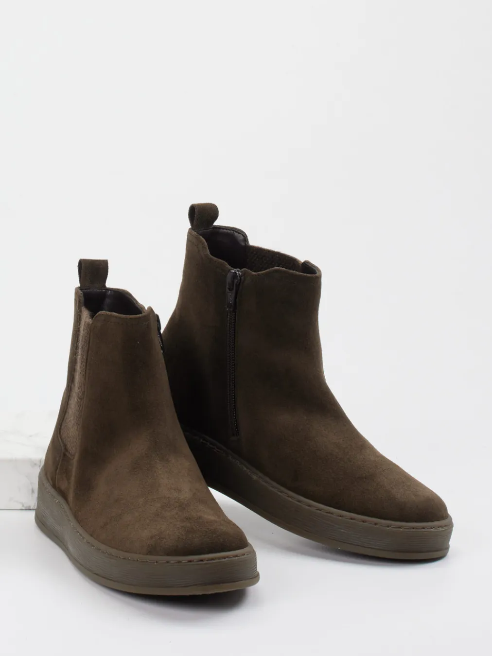 – Chelsea Boots aus Veloursleder-Gabor Comfort Sale