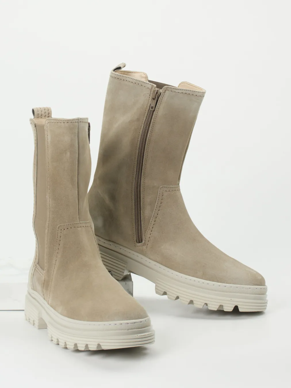 – Chelsea-Stiefelette aus Veloursleder-Gabor Comfort Sale