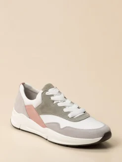 – Chunky Sneaker aus Kalbleder pastellweiß-Gabor Comfort Sale