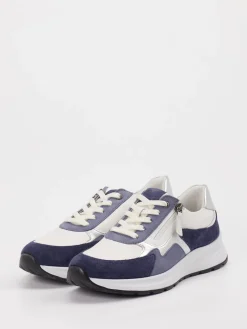 – Freizeitsneaker aus Veloursleder cremeweiß-Gabor Comfort Discount