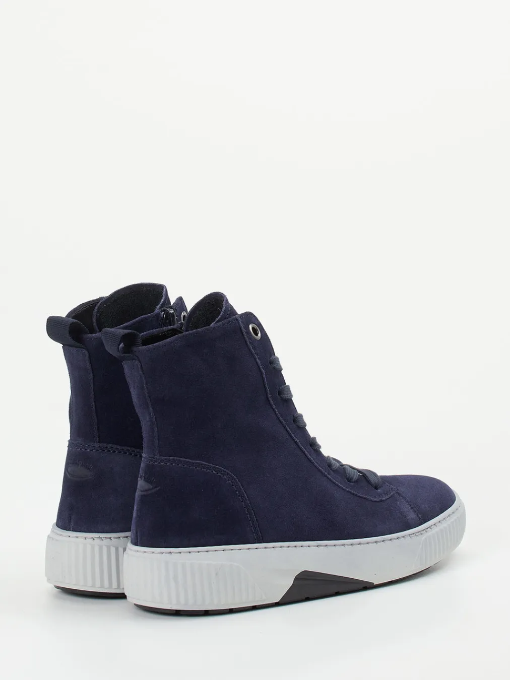 – High-Top Sneaker aus Veloursleder Dunkel-Gabor Comfort Outlet