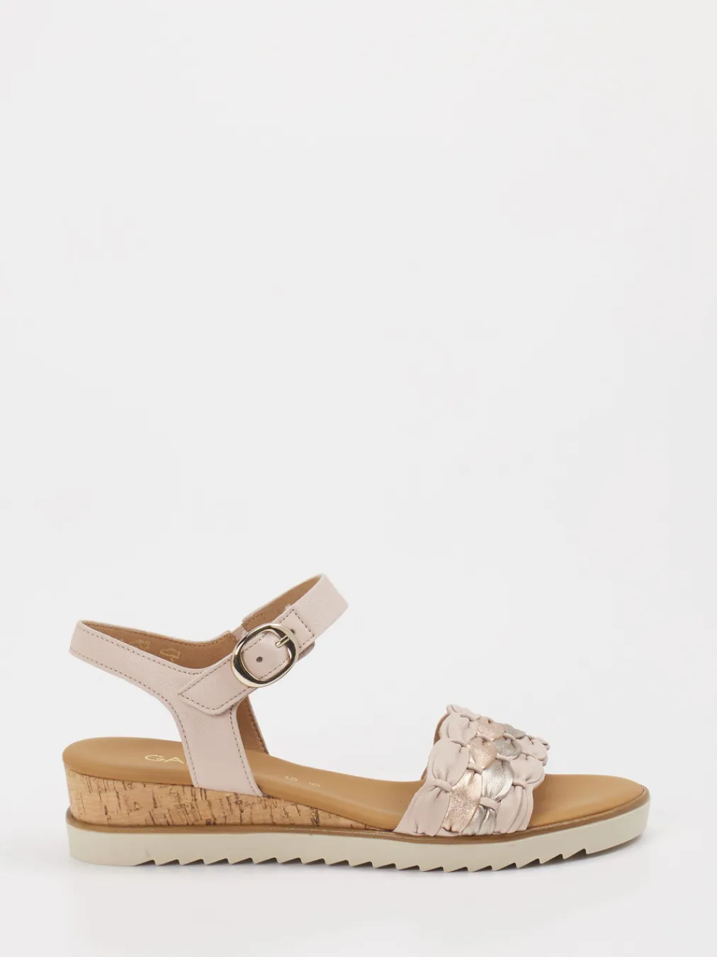 – Keilsandalette aus Kalbleder rosé-Gabor Comfort Hot