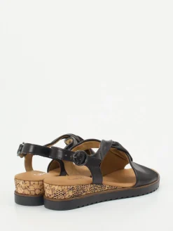 – Keilsandalette aus Kalbleder-Gabor Comfort Outlet
