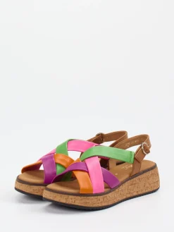 – Plateau-Sandale aus Kalbleder color-Gabor Comfort Best