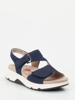 – Sandale aus Nubukleder Dunkel-Gabor Comfort Clearance