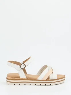 – Sandalen aus Kalbleder Beige-Gabor Comfort Discount
