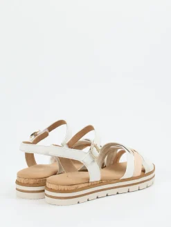 – Sandalen aus Kalbleder Beige-Gabor Comfort Discount