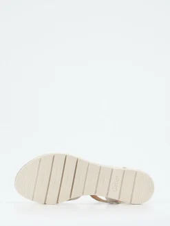 – Sandalen aus Kalbleder Beige-Gabor Comfort Discount