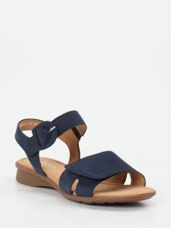 – Sandalen aus Nubukleder dunkel-Gabor Comfort Outlet