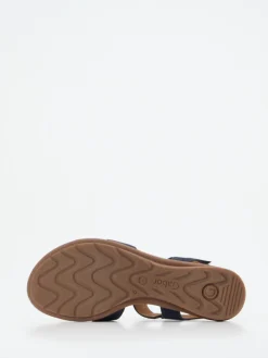 – Sandalen aus Nubukleder dunkel-Gabor Comfort Outlet