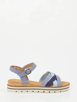 – Sandalette aus Nubukleder in Pastell-Gabor Comfort Clearance