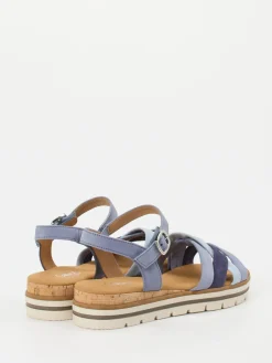 – Sandalette aus Nubukleder in Pastell-Gabor Comfort Clearance
