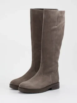 – Stiefel aus Veloursleder taupefarben-Gabor Comfort Outlet