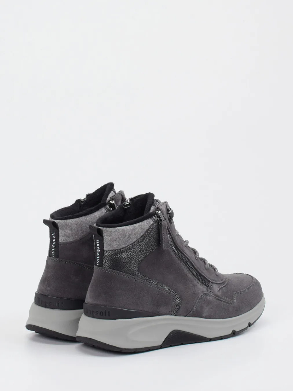 – Stiefelette aus Veloursleder-Gabor Comfort Online